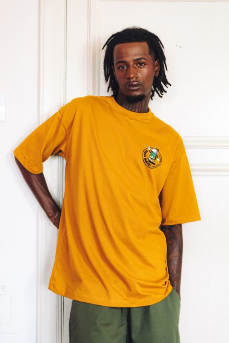 LAB CAMISETA PARÇAS OVERSIZED AMARELA