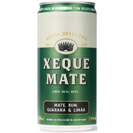 Xeque Mate Rum, Mate, Guaraná & Limão - CX C/12 Latas 250ml